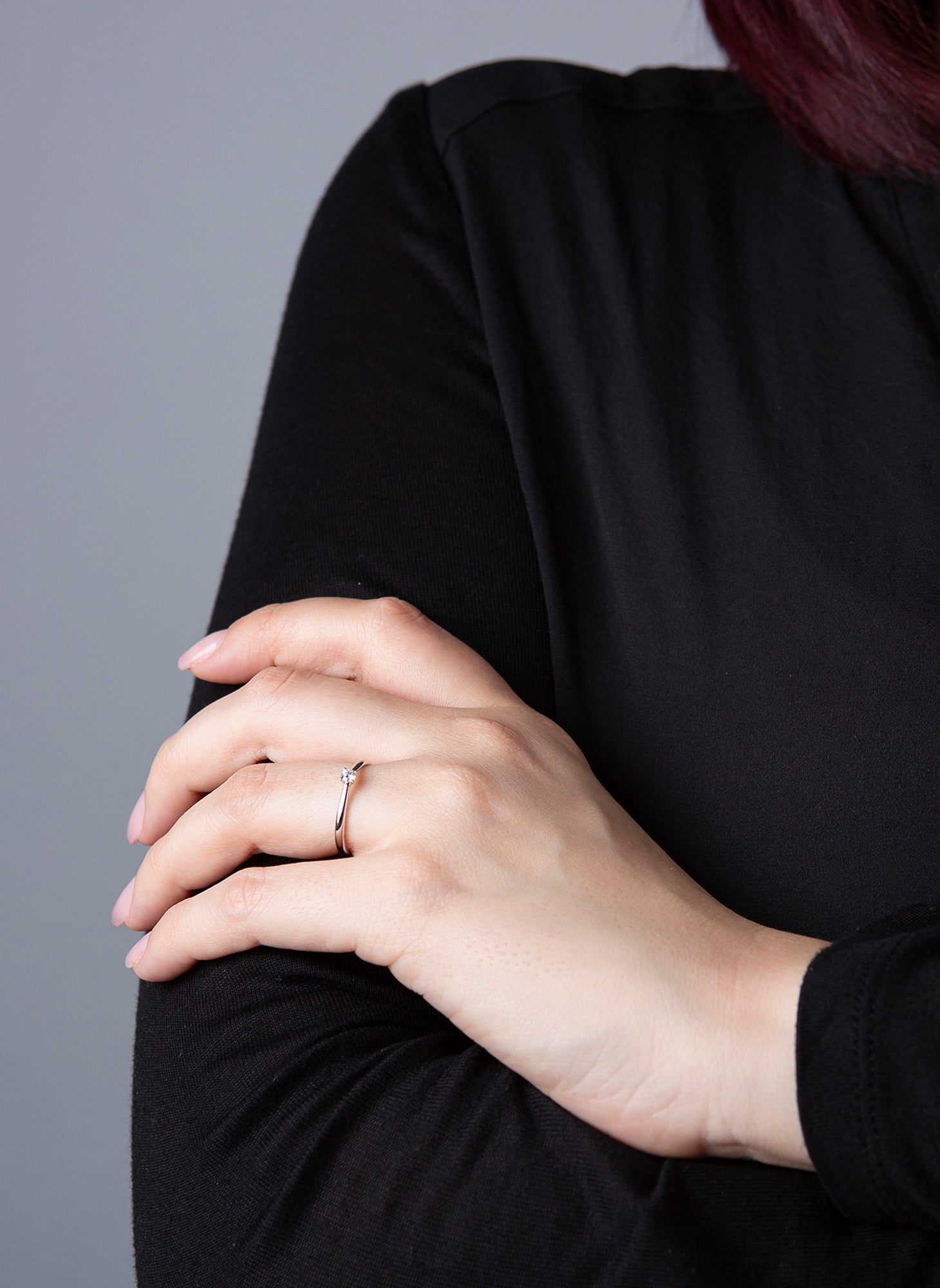 solitaire ring - 1A287