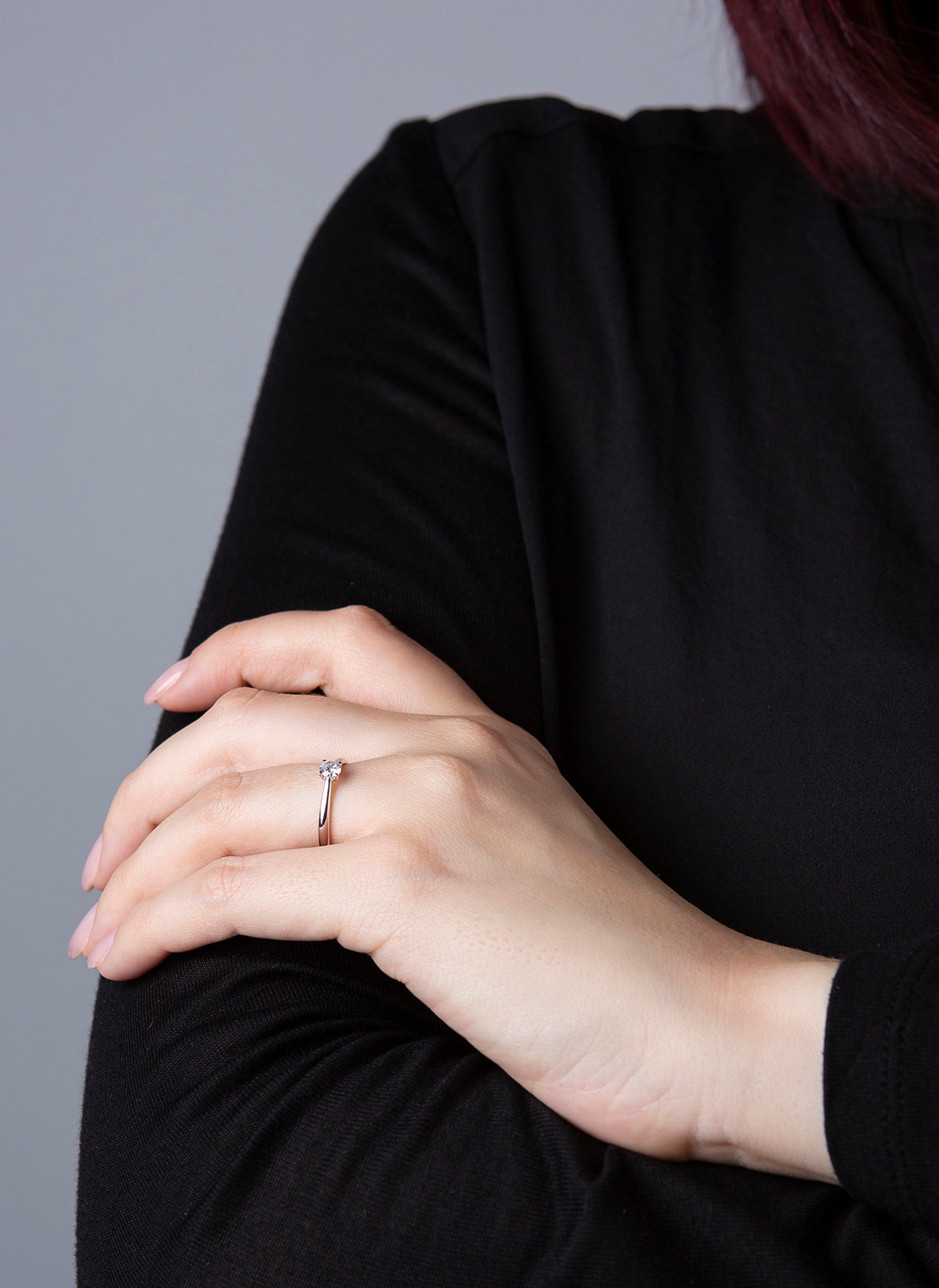 solitaire ring - 1A290