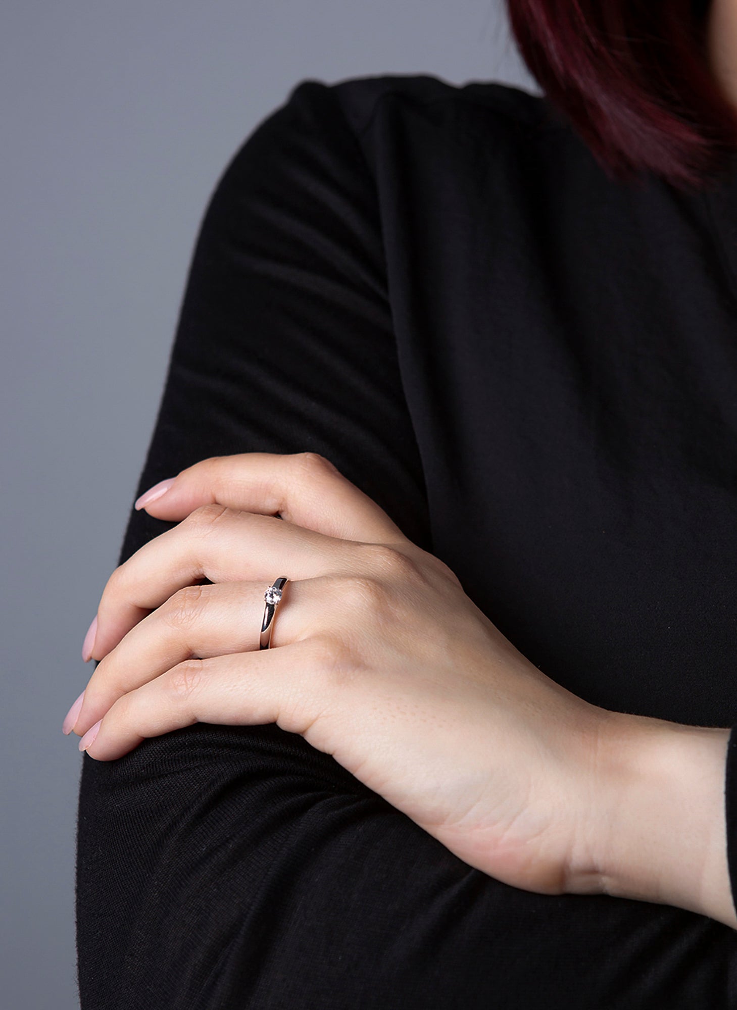 solitaire ring - 1A442