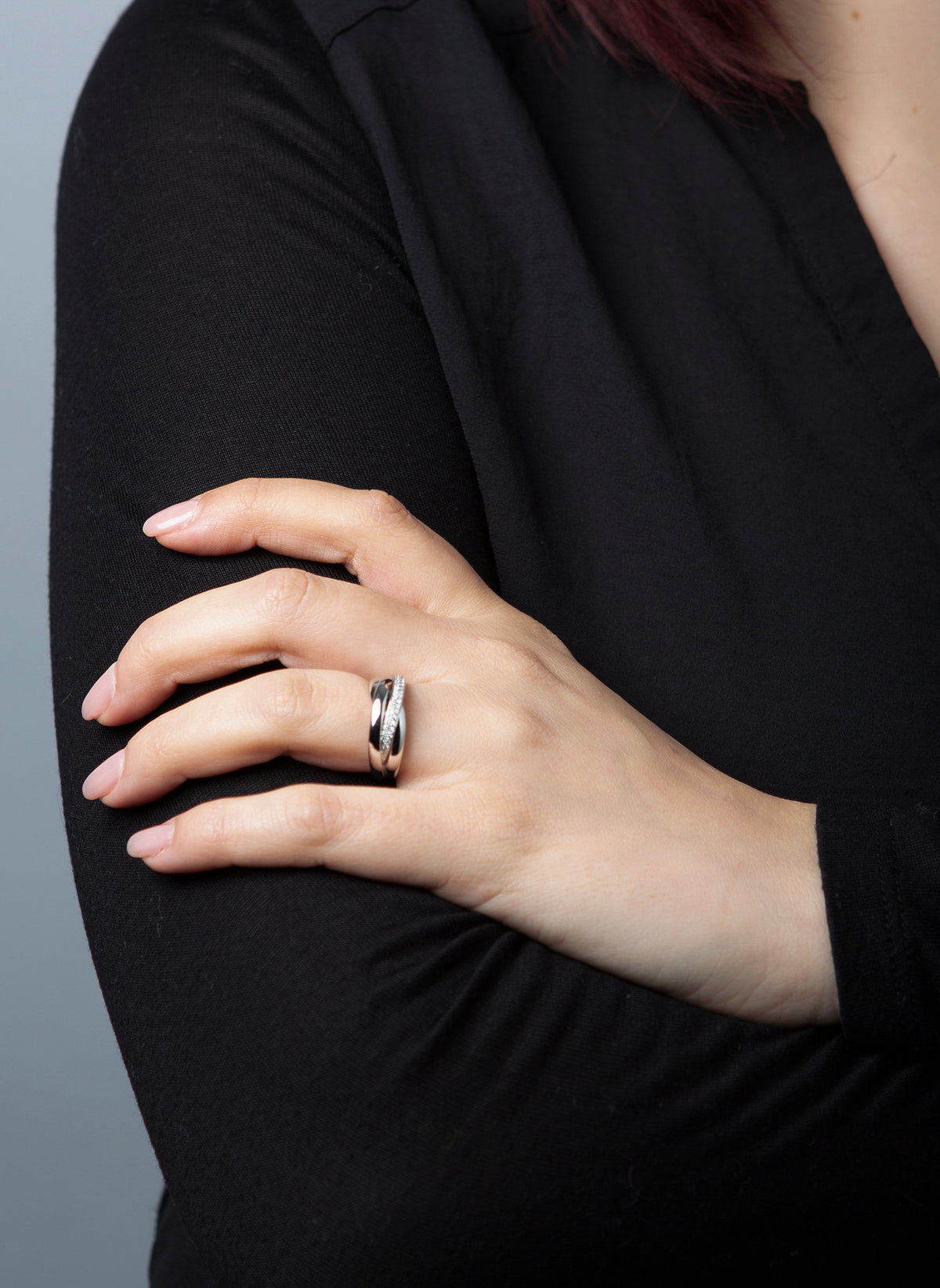 criss cross ring - 1B999