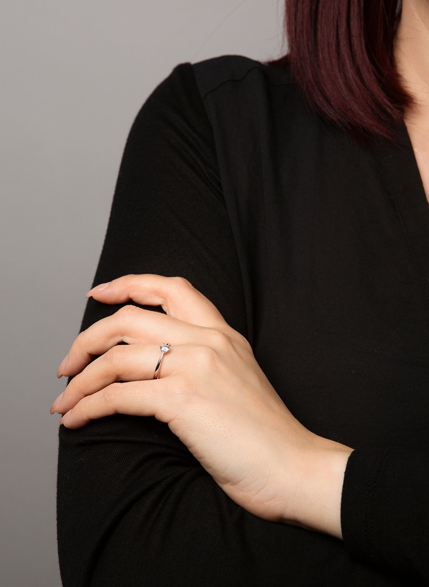 solitaire ring - 1C481