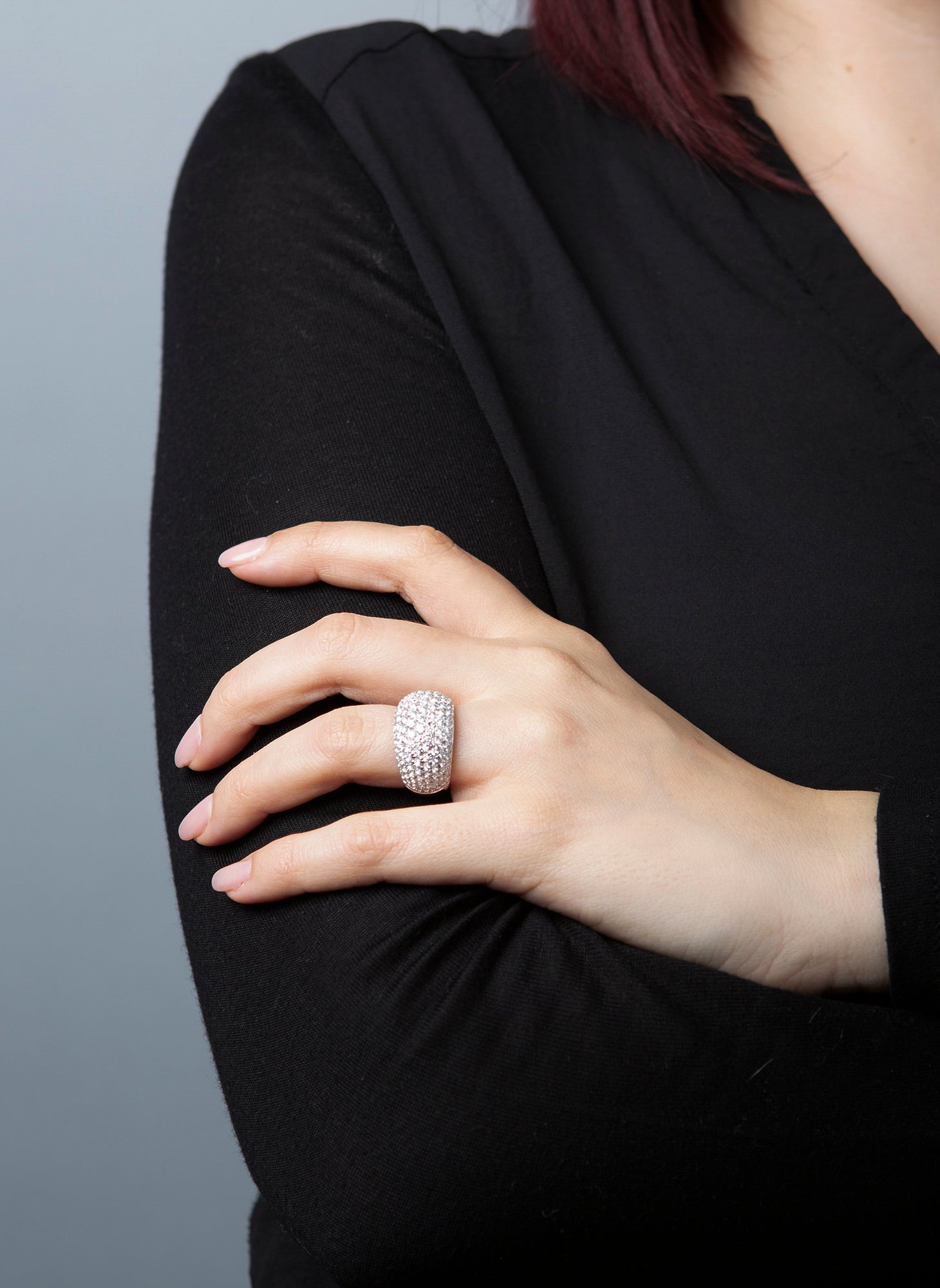 pavé ring - 1I302
