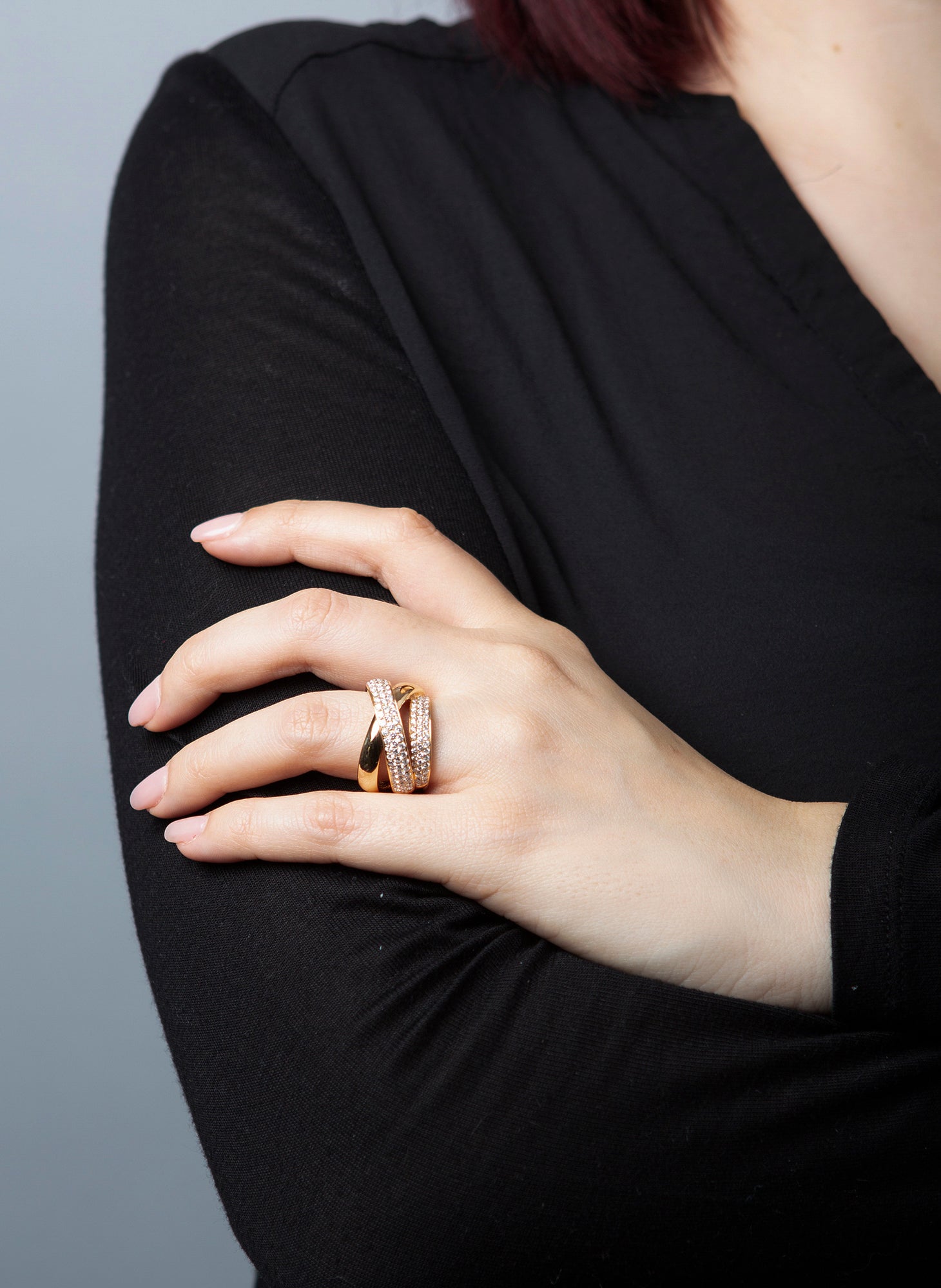 pavé ring - 1K112