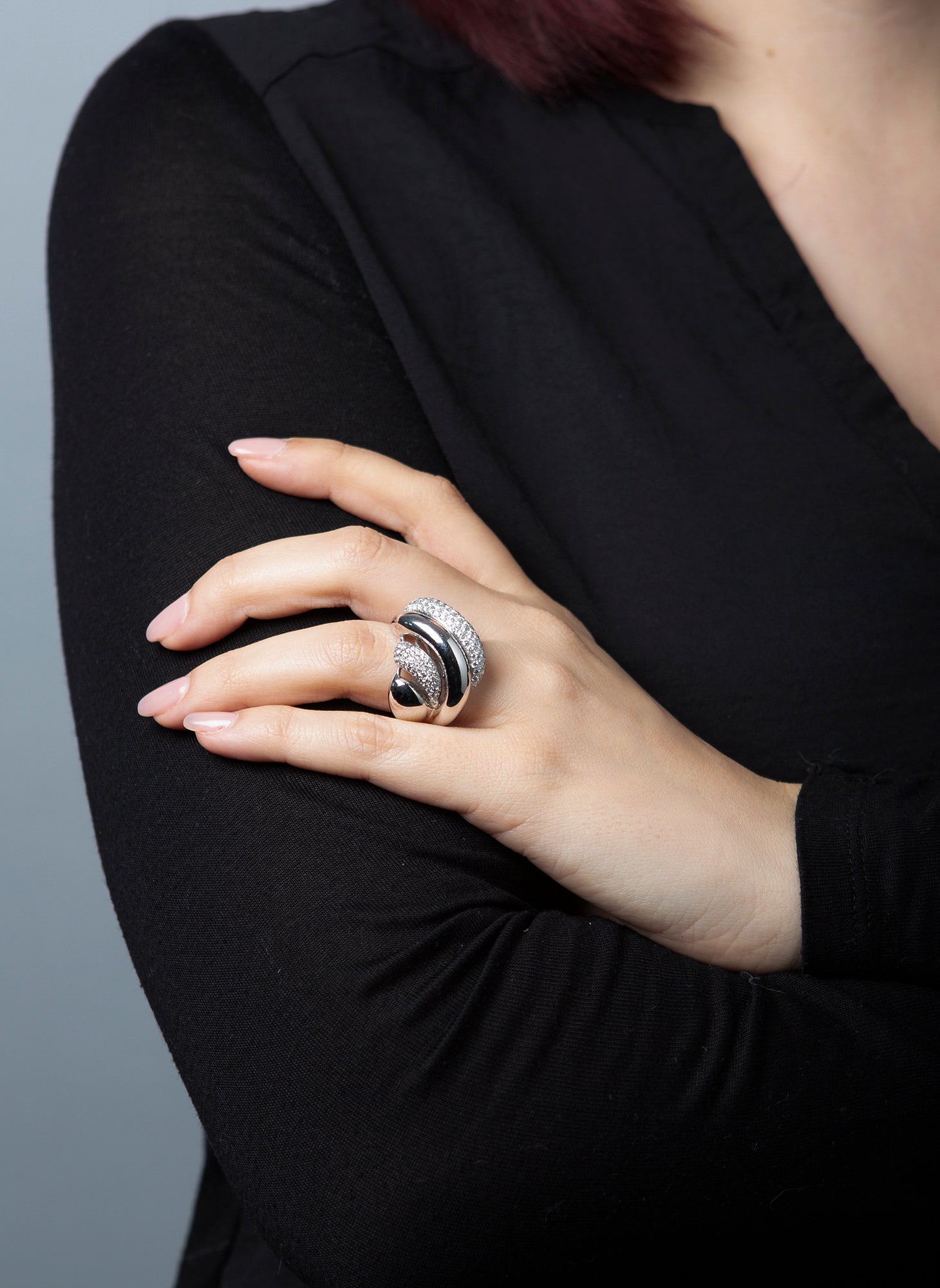 multi-stone ring - 1L048