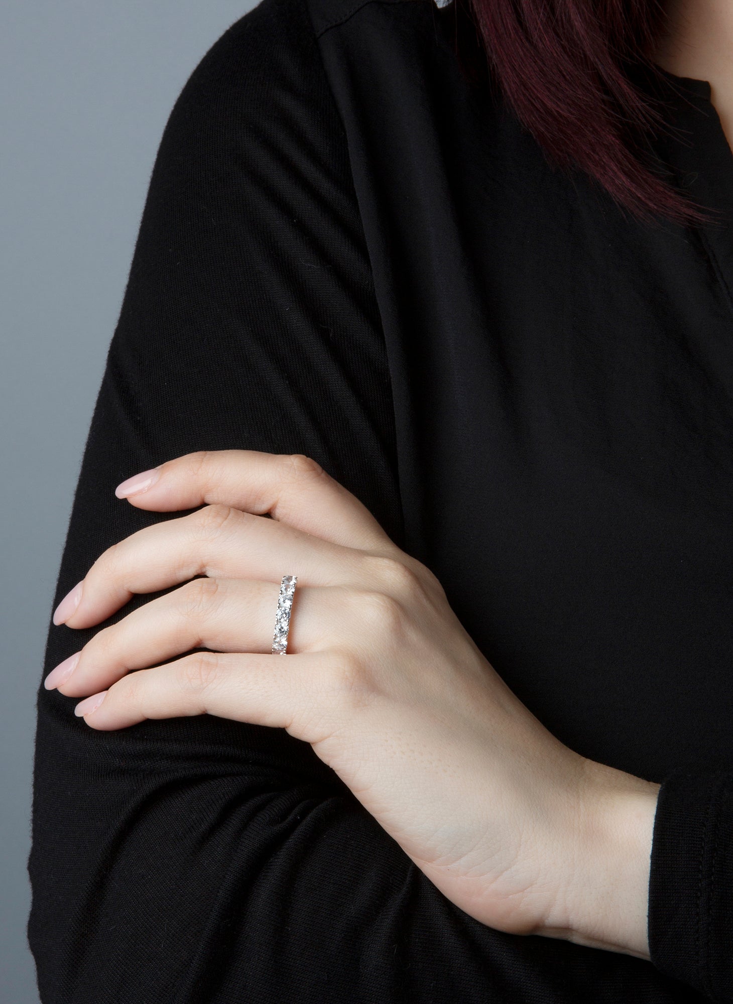 eternity half ring - 1T324