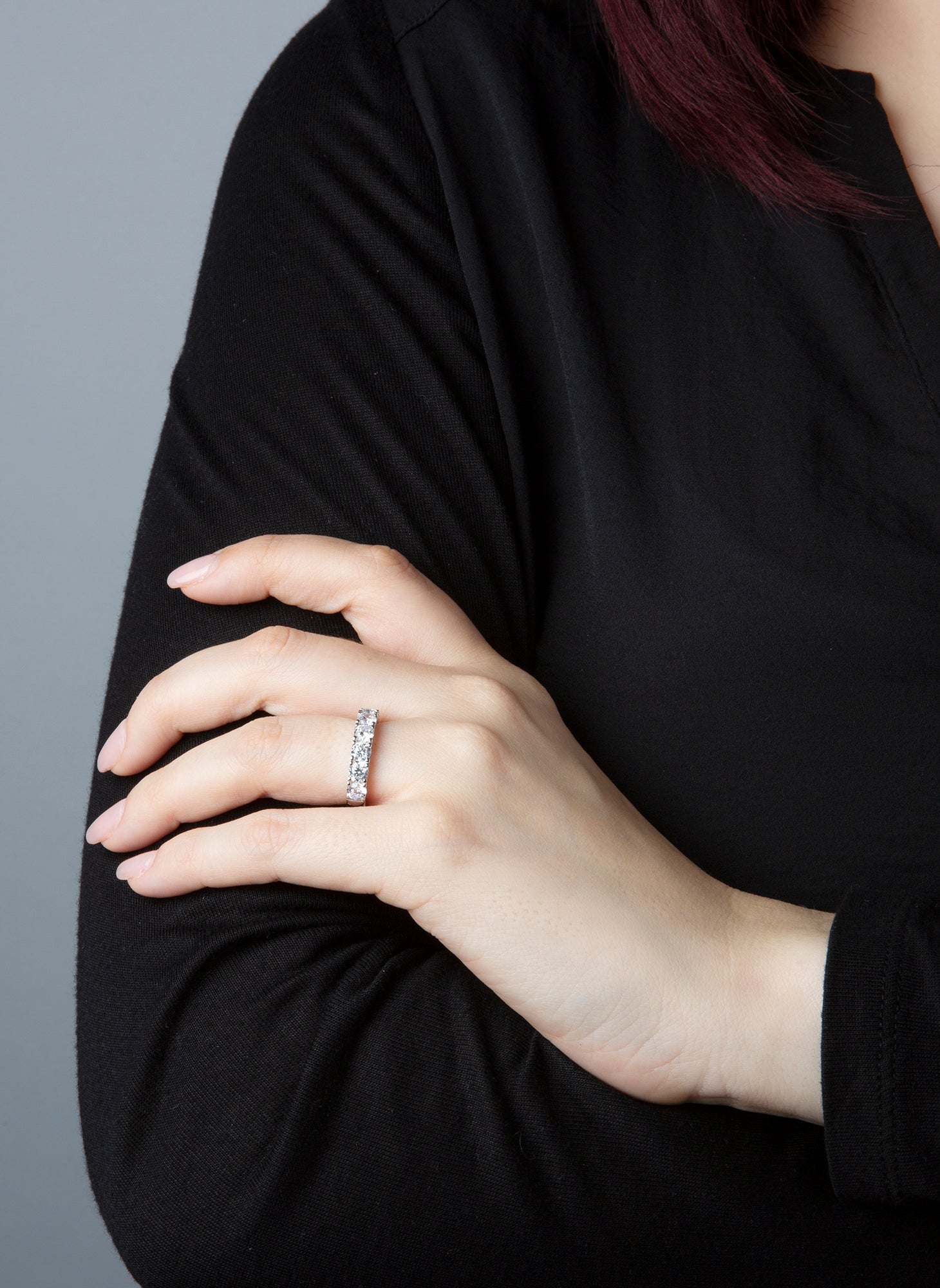 eeuwigheids halve ring - 1T325