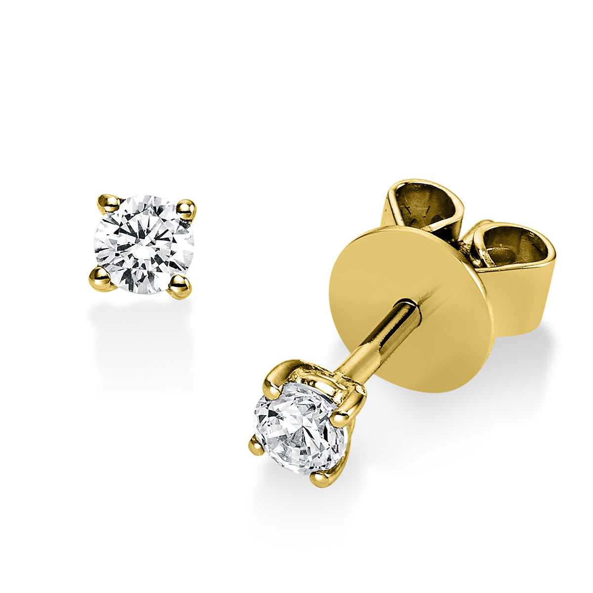 solitaire studs - 2A995