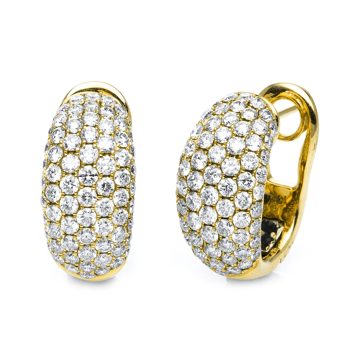 pavé hoepels & huggies - 2B162