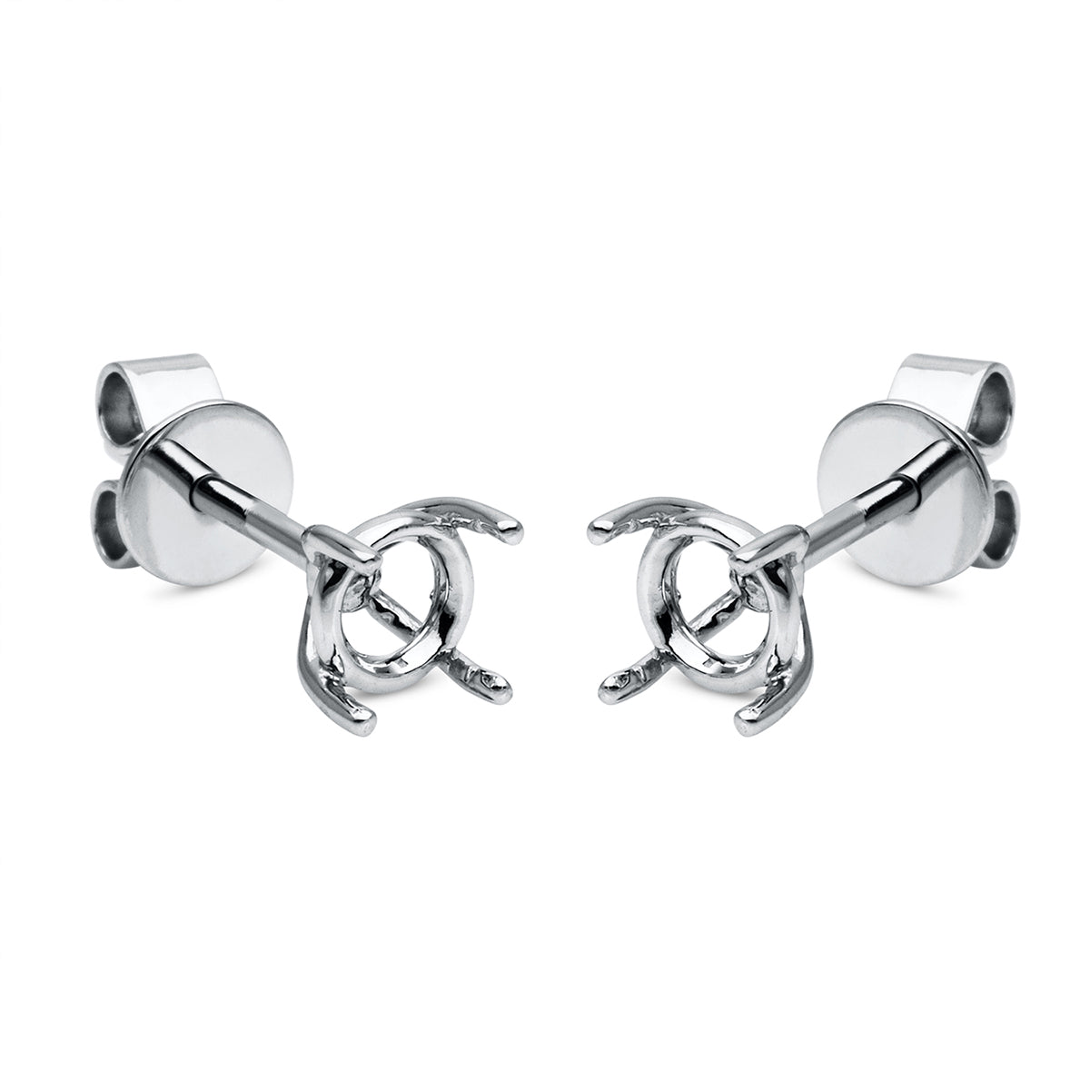 solitaire studs - 2F741