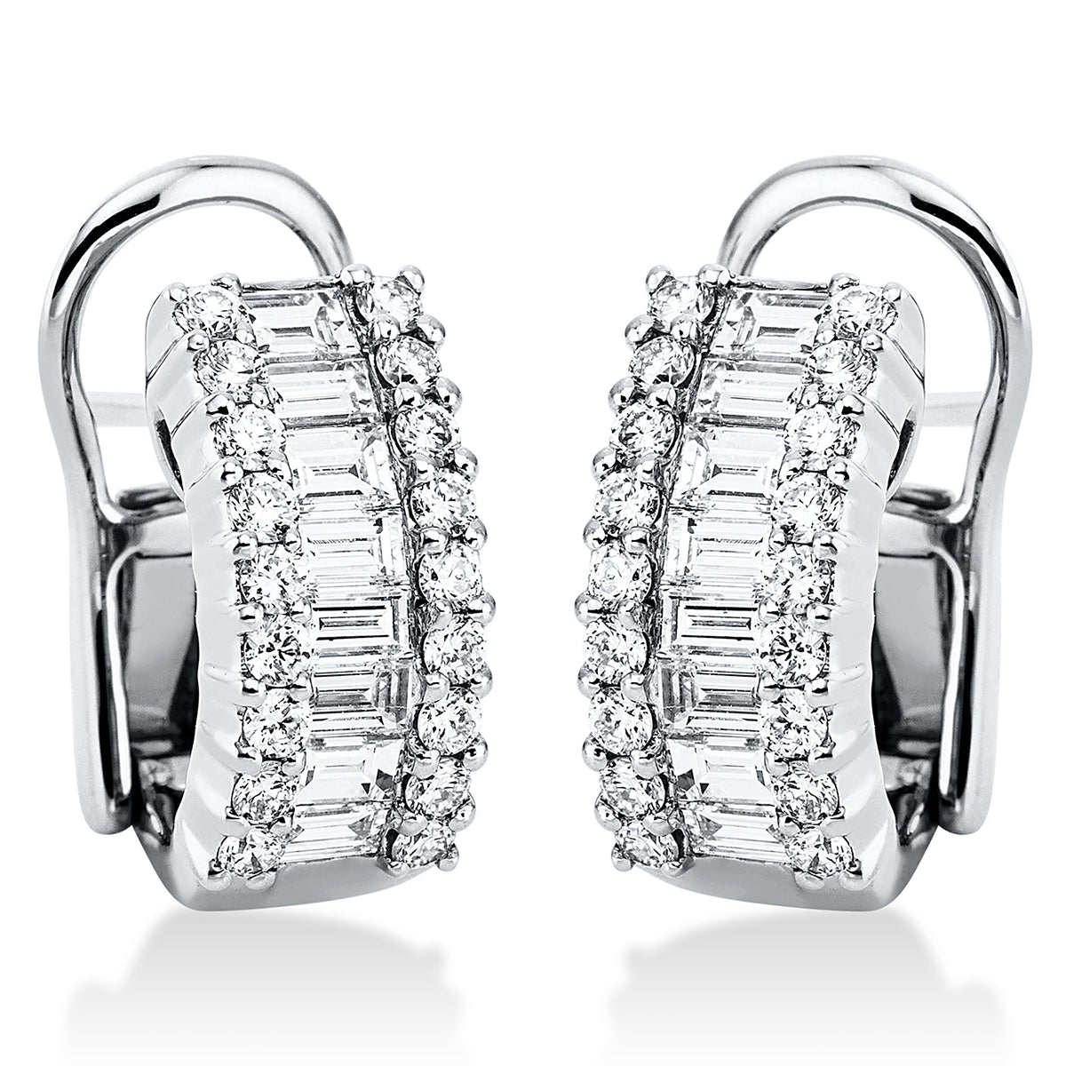 baguette hoops & huggies - 2K333