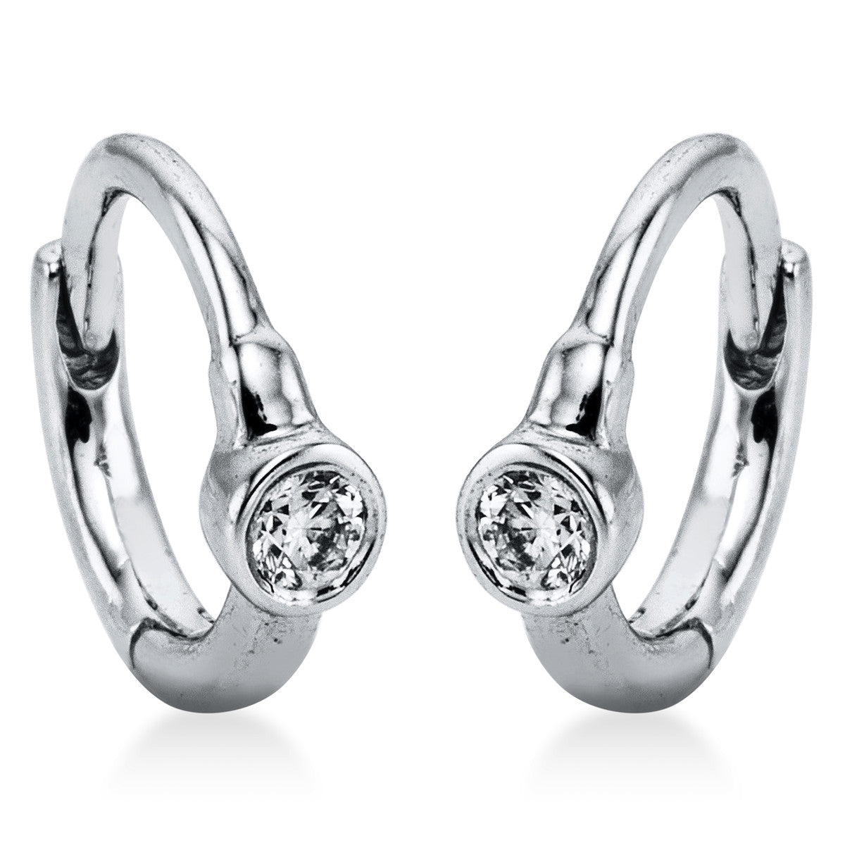 solitaire hoops & huggies - 2L045