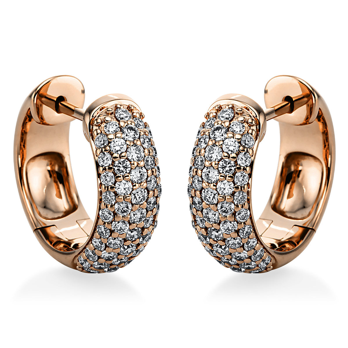 pavé hoepels en huggies - 2L277