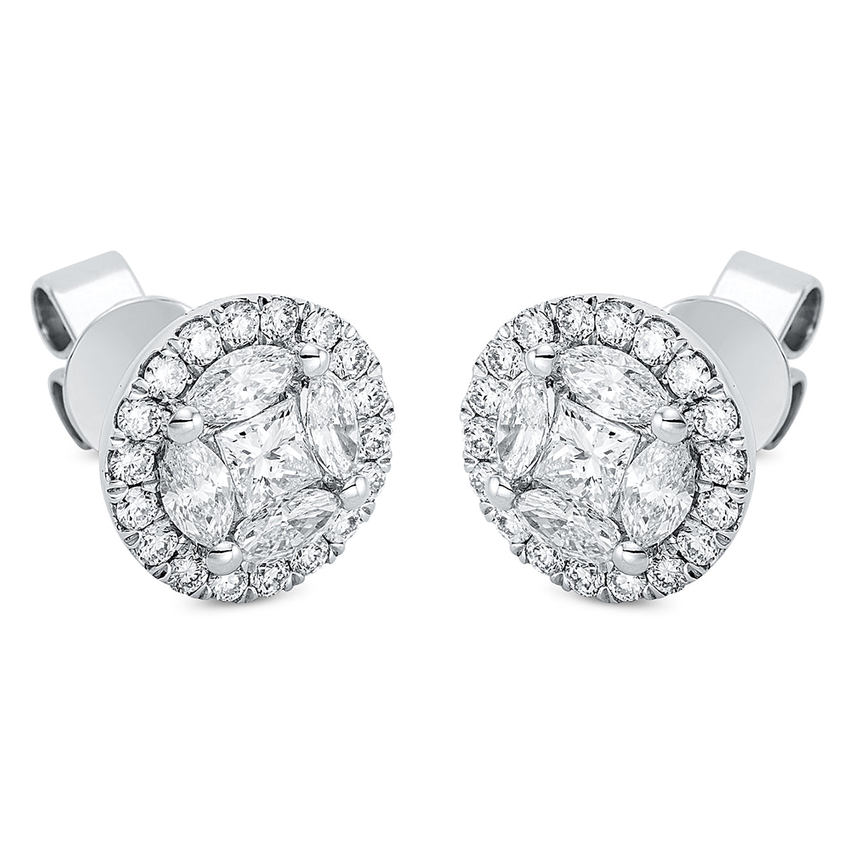 illusie klassieke studs - 2L333