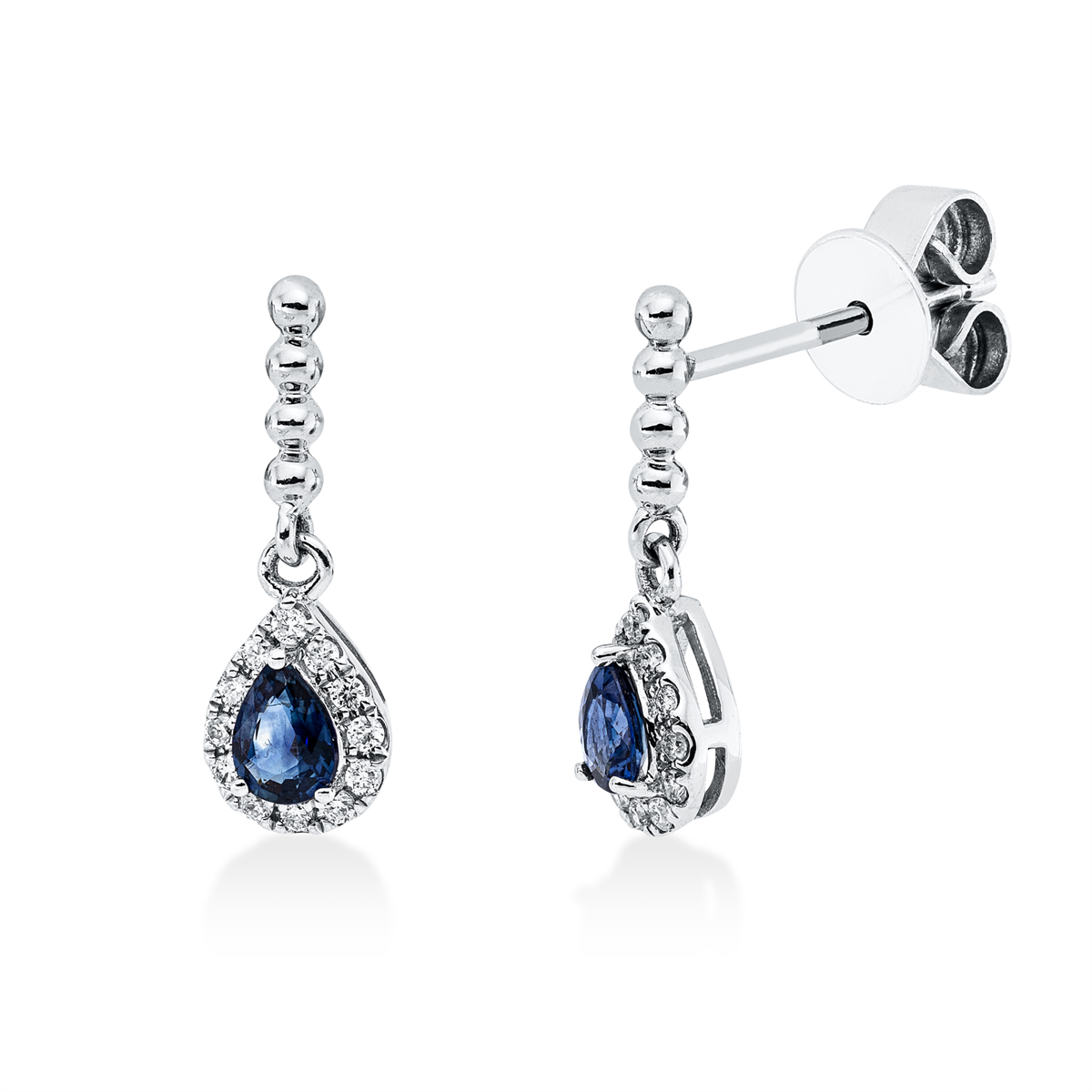 gekleurde stenen klassieke oorbellen - 2M088