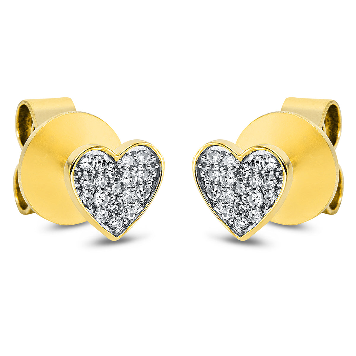 heart studs - 2M309