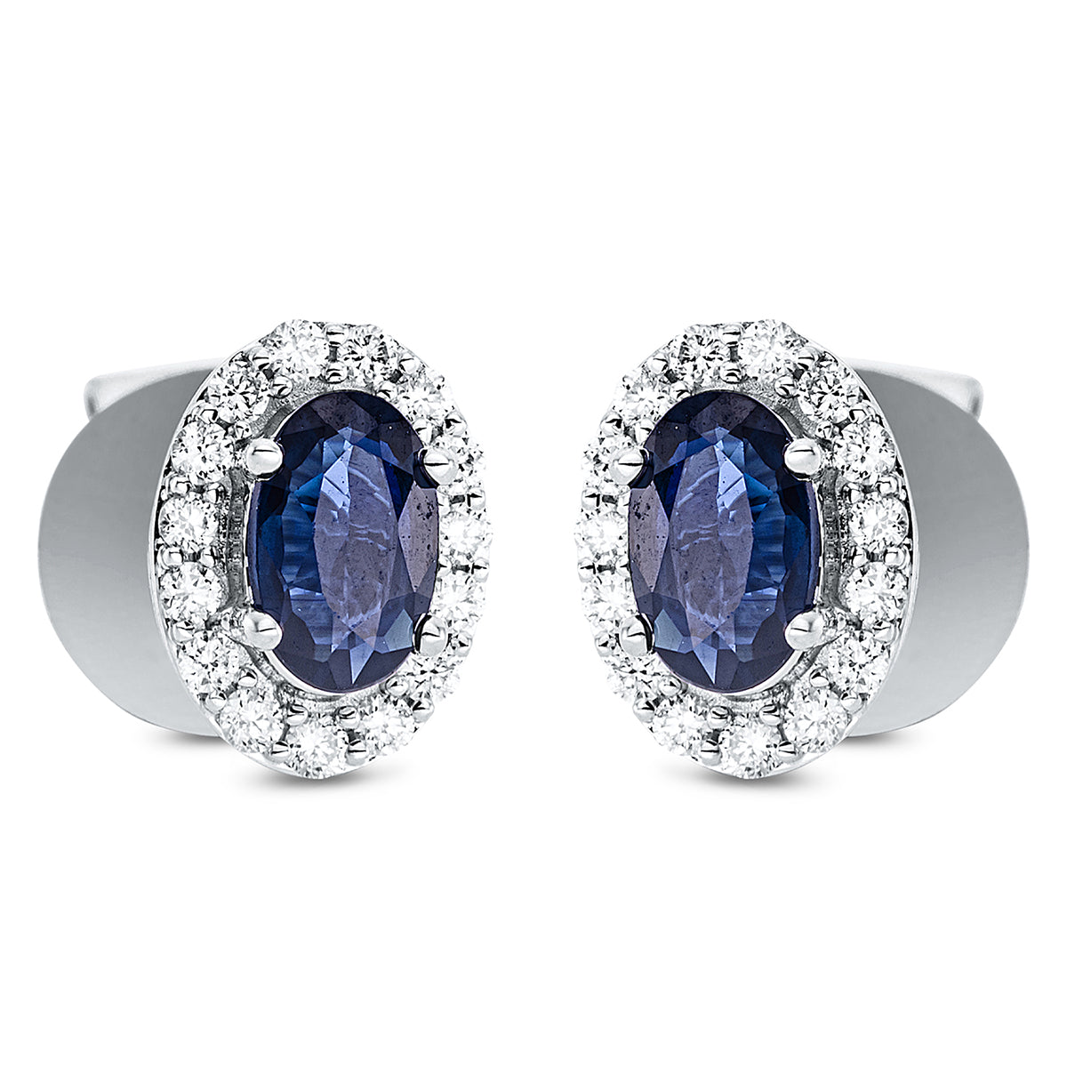 colored stone classic studs - 2M359