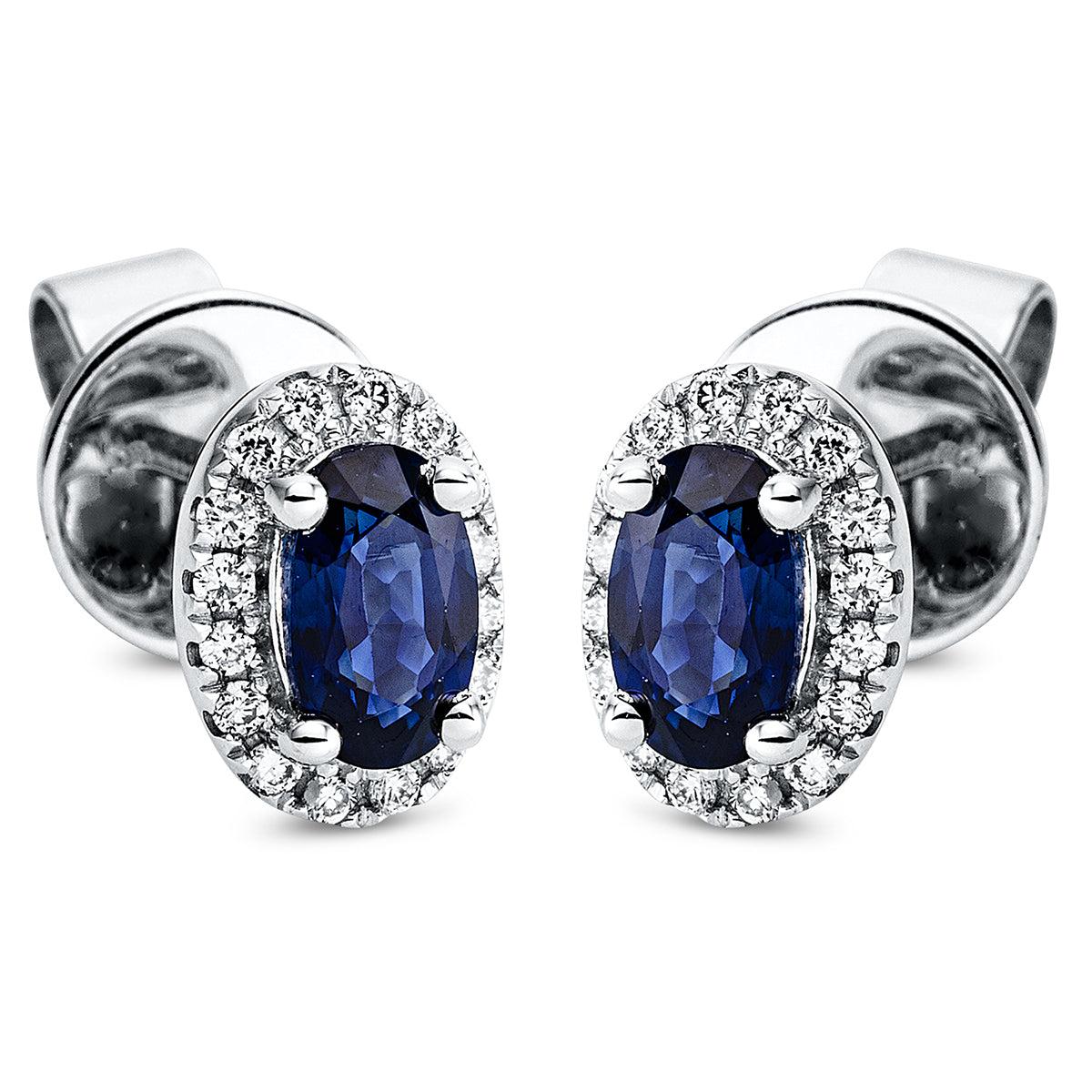 gekleurde stenen klassieke studs - 2M806