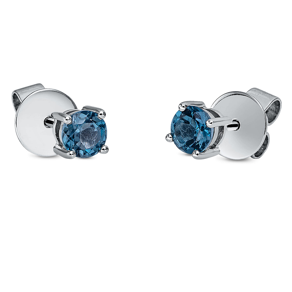 colored stone fashion studs - 2M822