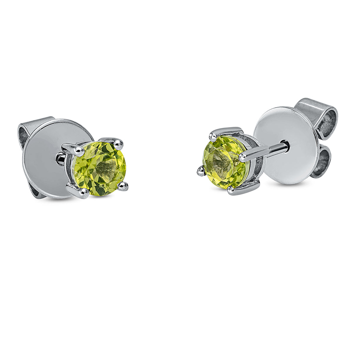 colored stone fashion studs - 2M823