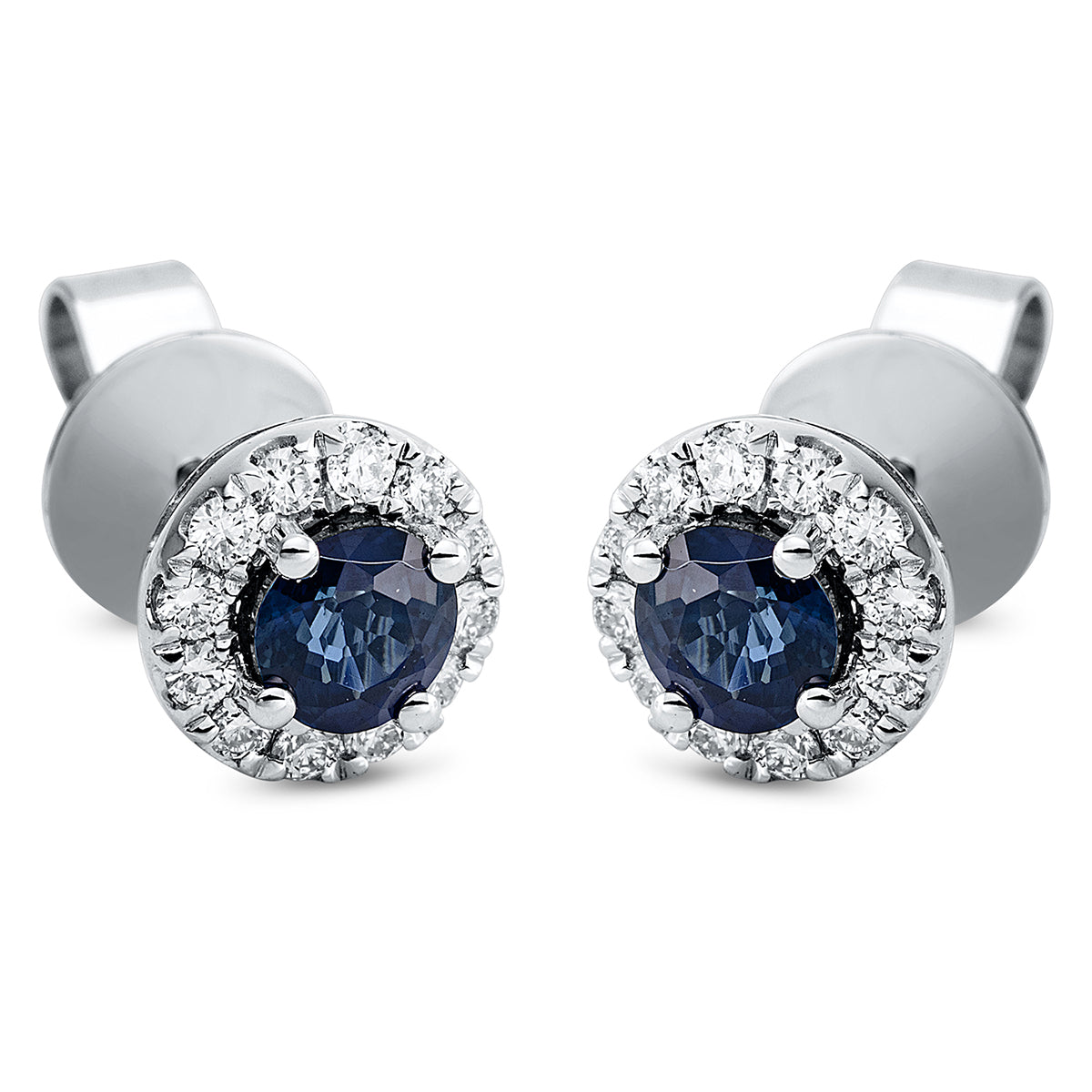 colored stone classic studs - 2N679