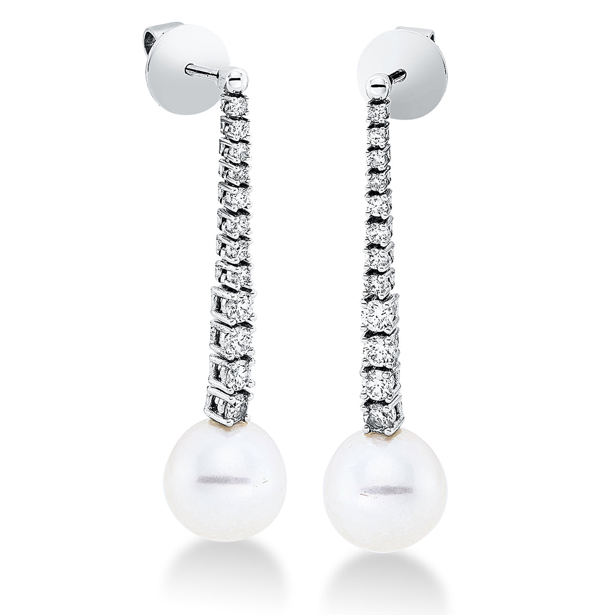 pearl earrings - 2N805