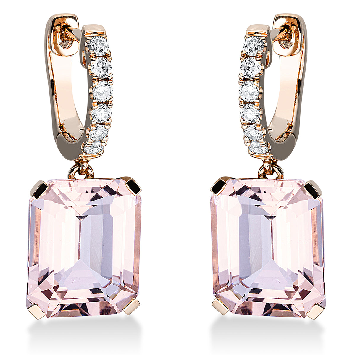 colored stone fashion earrings - 2N864