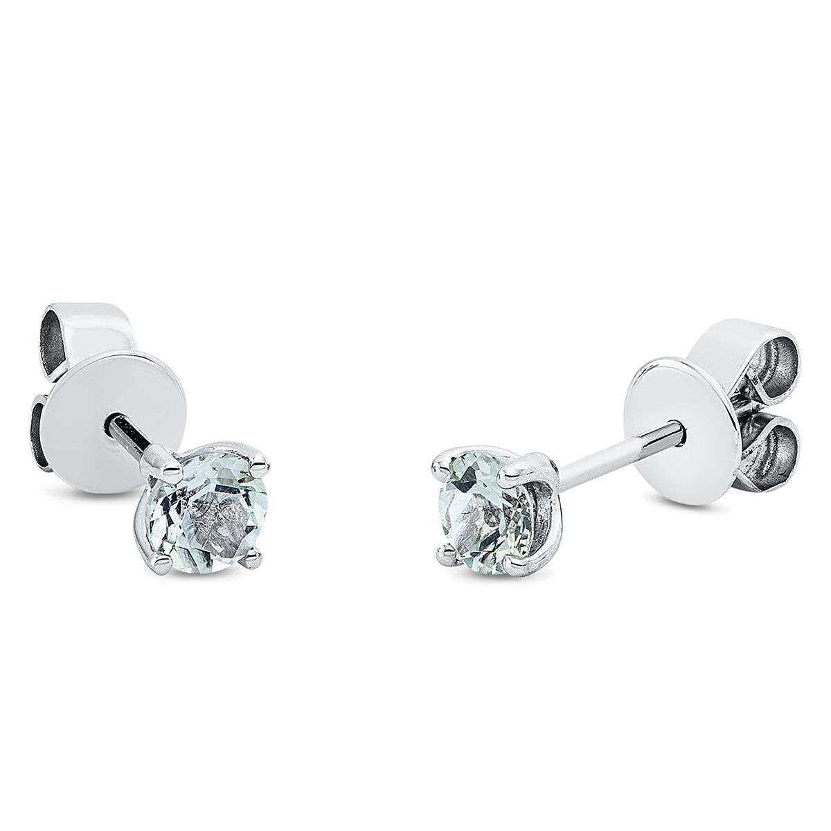 colored stone fashion studs - 2N953