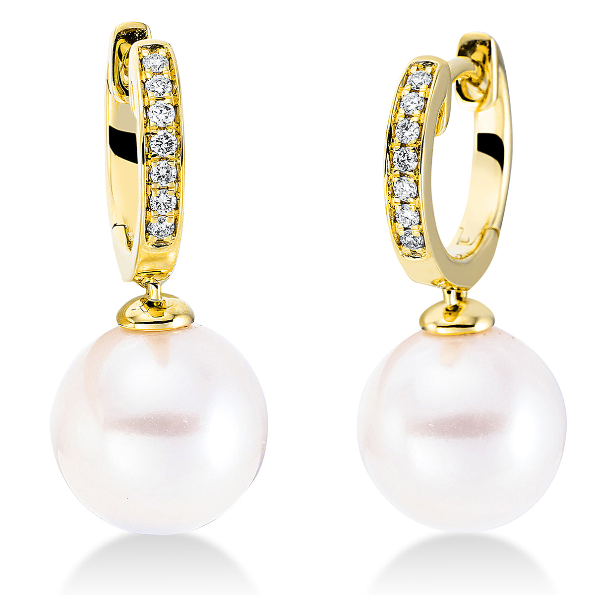 pearl earrings - 2N996