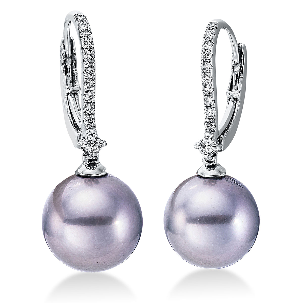 pearl earrings - 2N999