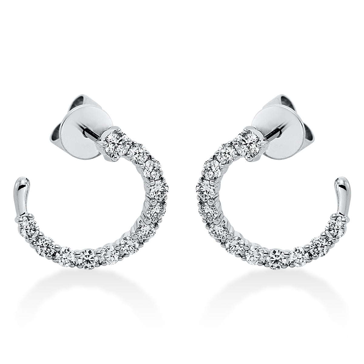 multi-stone studs - 2O982