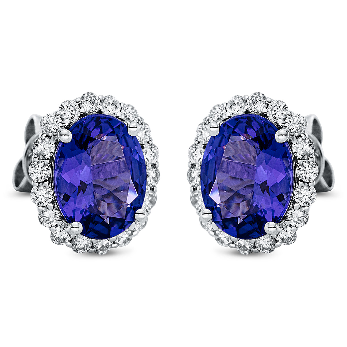 gekleurde stenen klassieke studs - 2P684