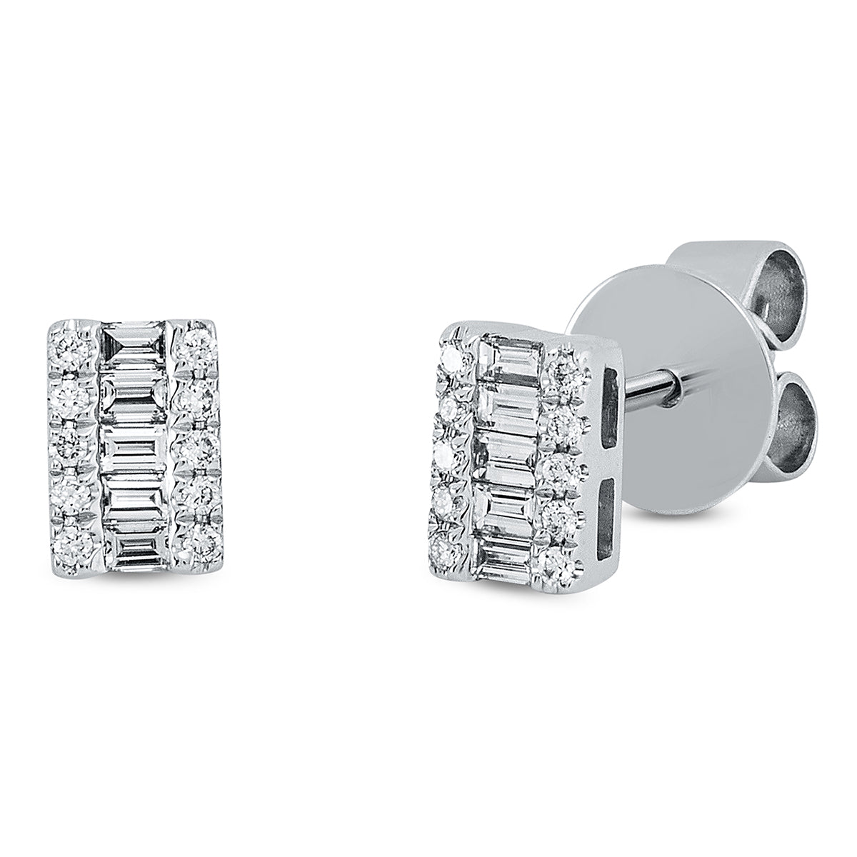 baguette studs - 2P979