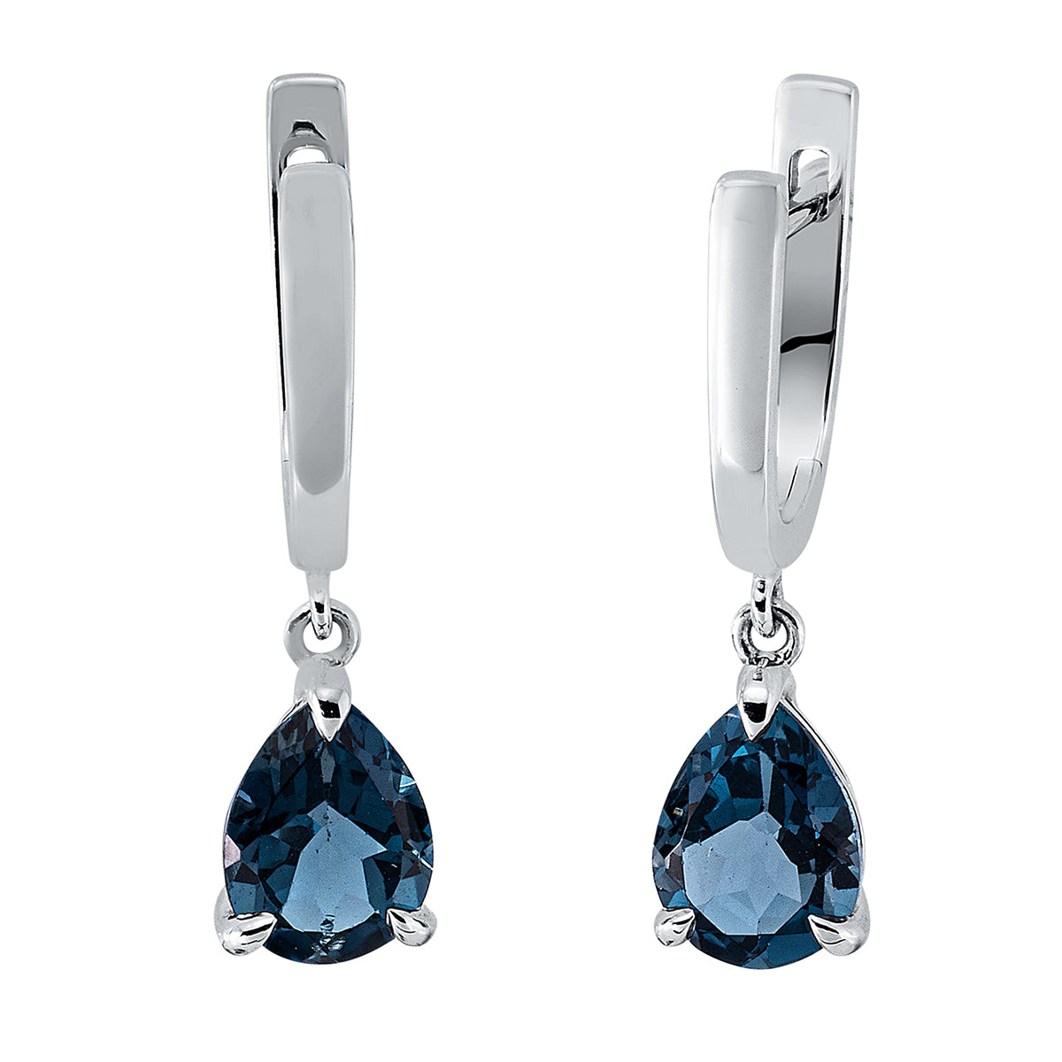 colored stone fashion earrings - 2P995