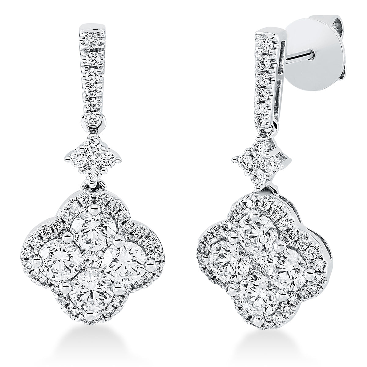 illusie klassieke oorbellen - 2Q183