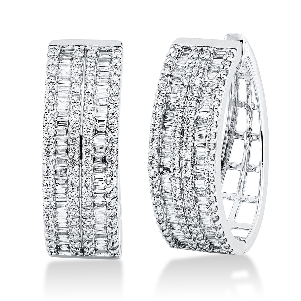 baguette hoops & huggies - 2Q472