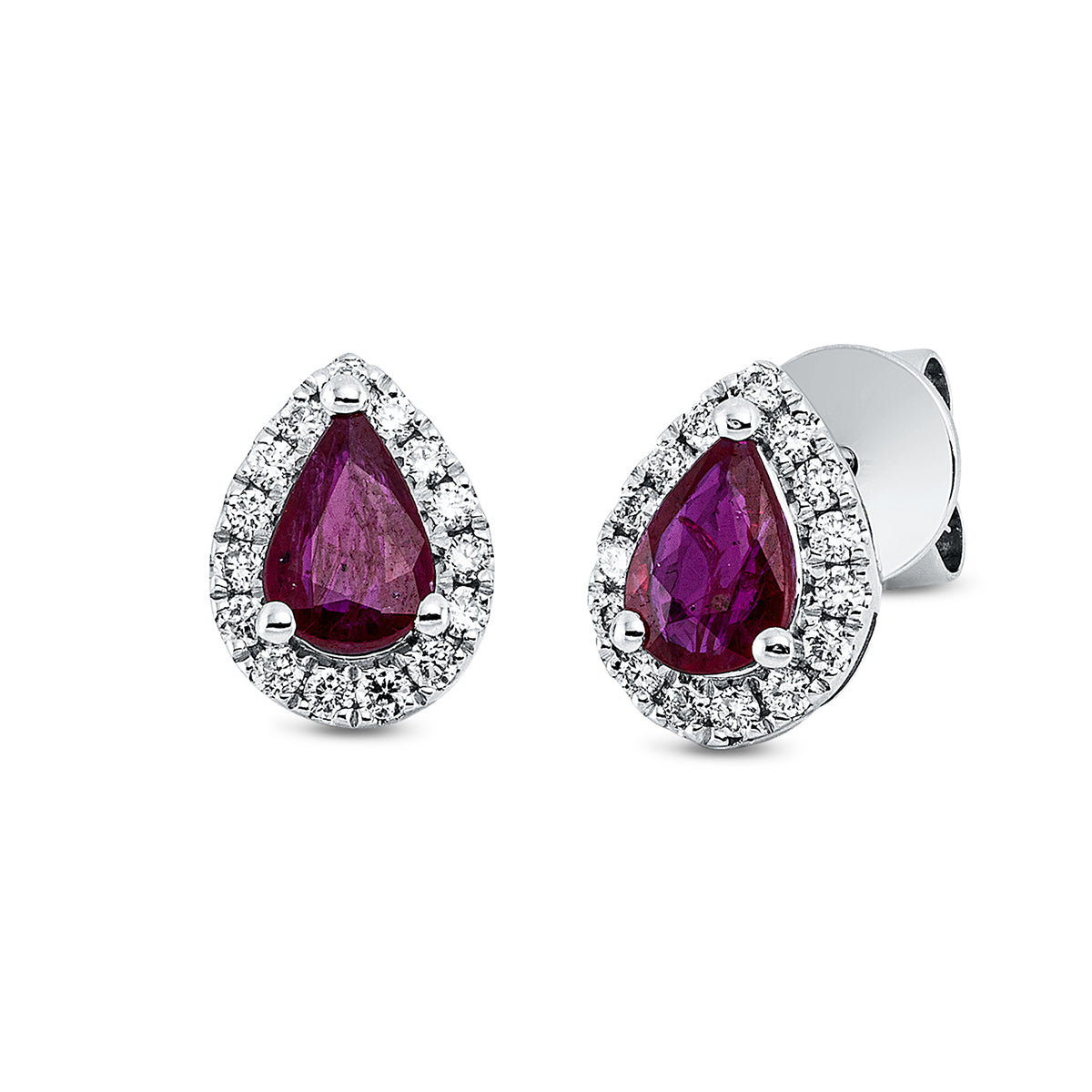 colored stone classic studs - 2Q790