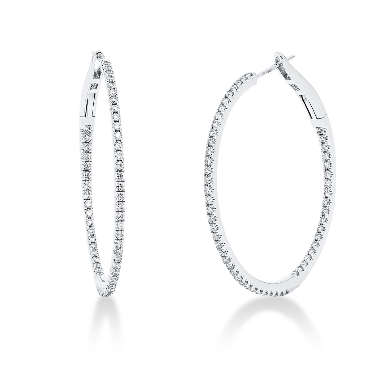 moderne dames oorbellen & huggies - 2R445