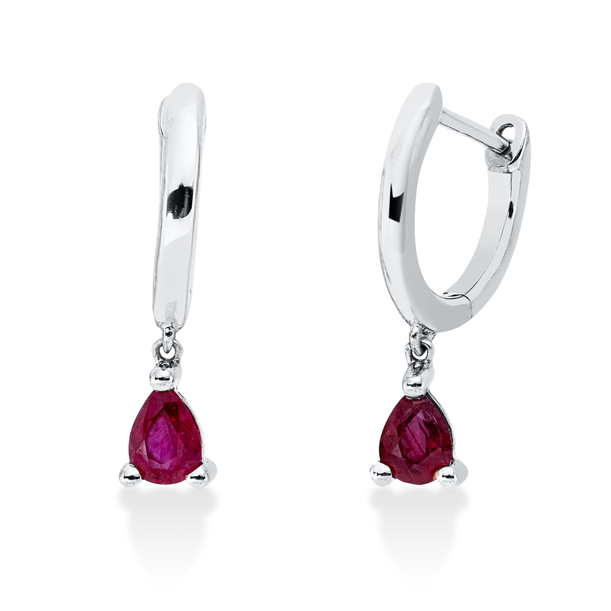 colored stone classic earrings - 2S415