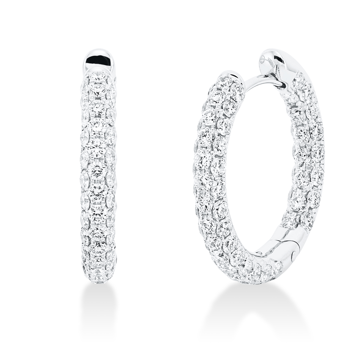 pavé hoops & huggies - 2S586