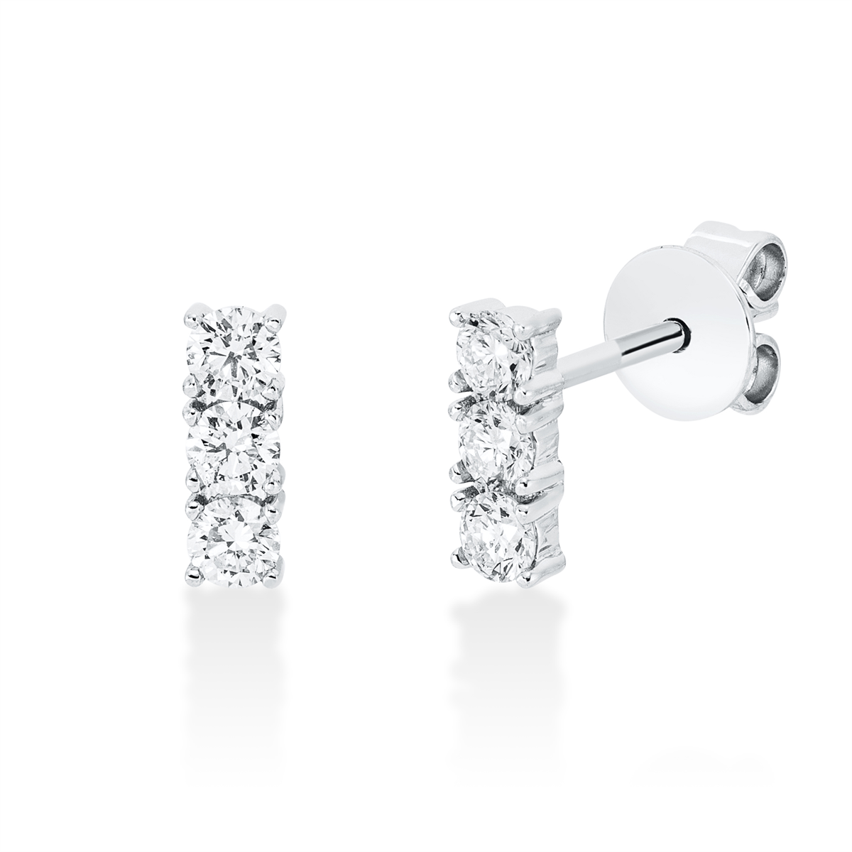 modern woman studs - 2T181