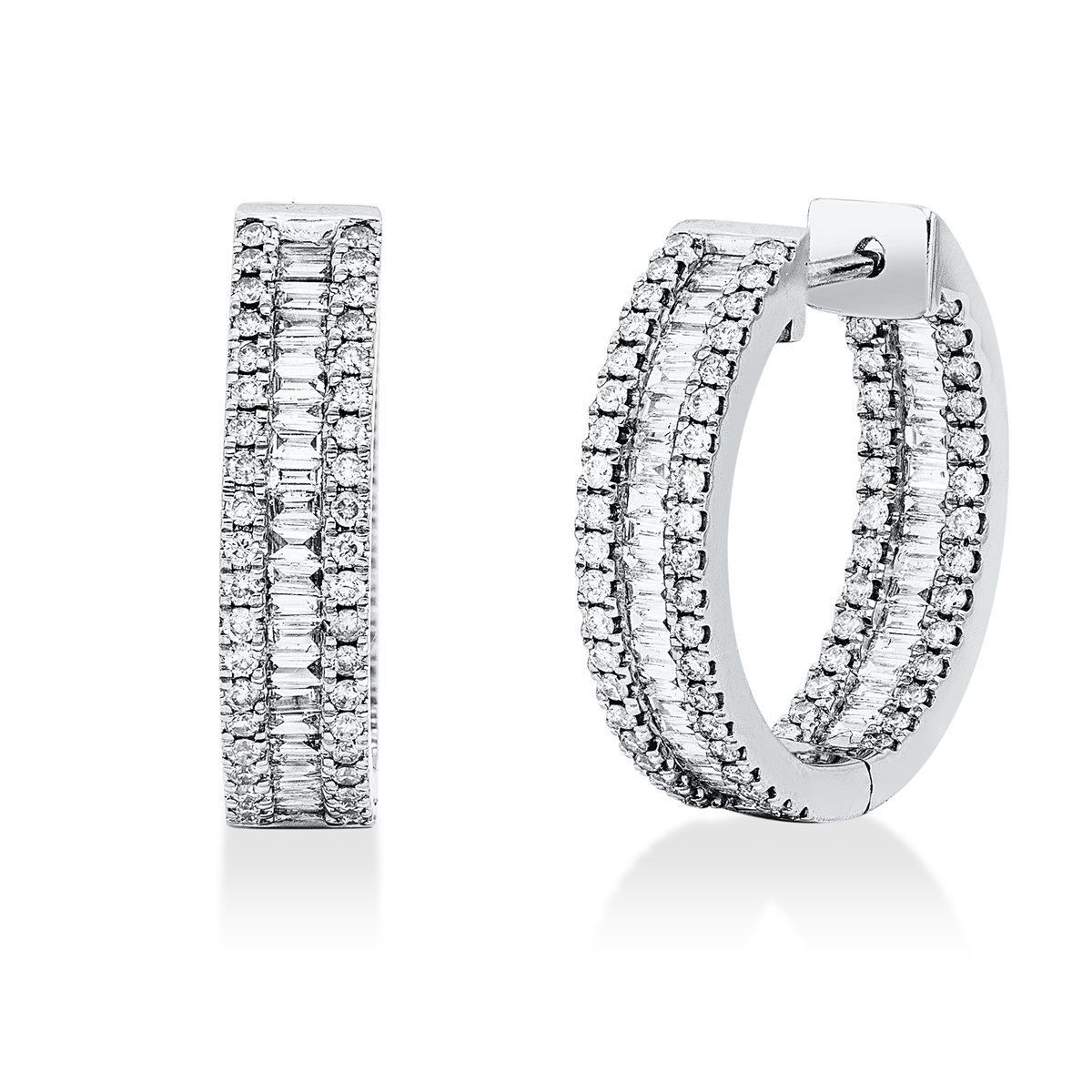 baguette hoops & huggies - 2T506