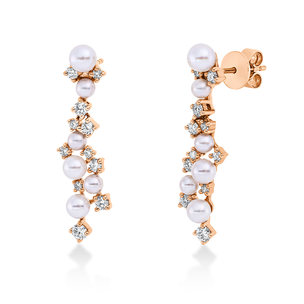 pearl earrings - 2T711