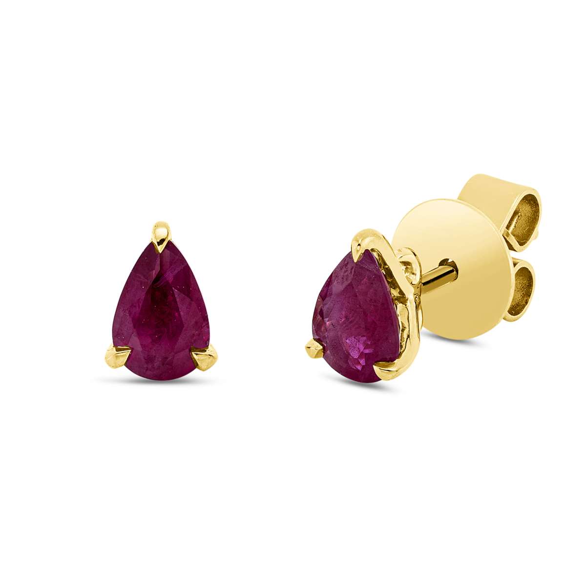 gekleurde stenen klassieke studs - 2U223