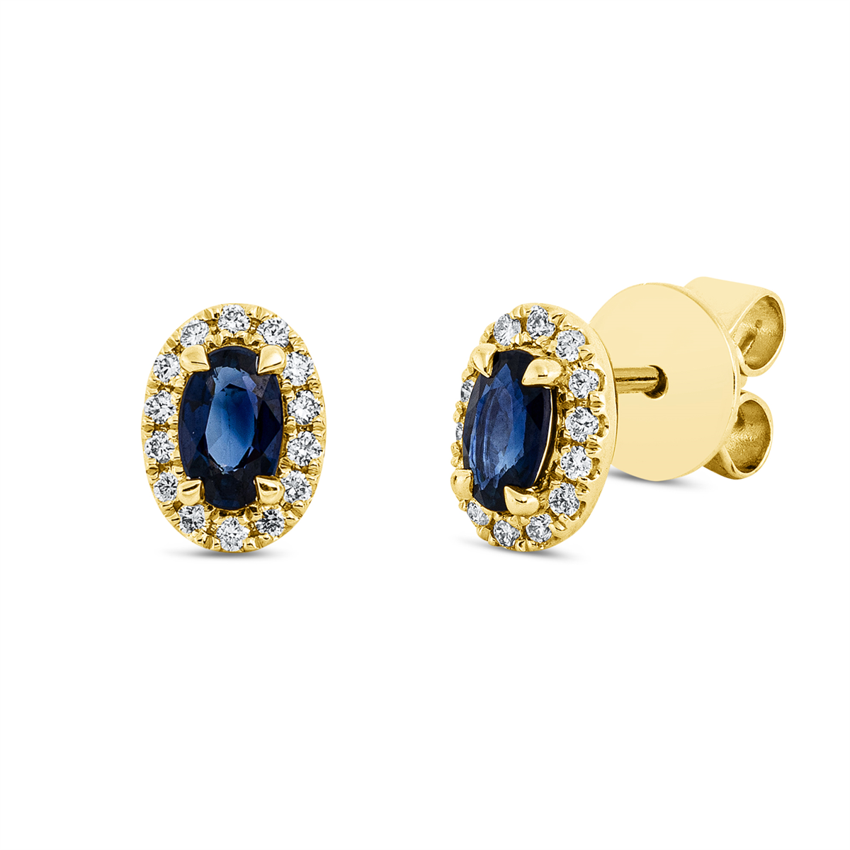 colored stone classic studs - 2U232