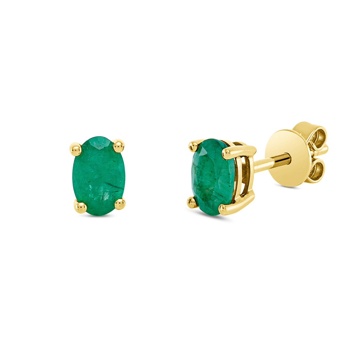 colored stone classic studs - 2U269