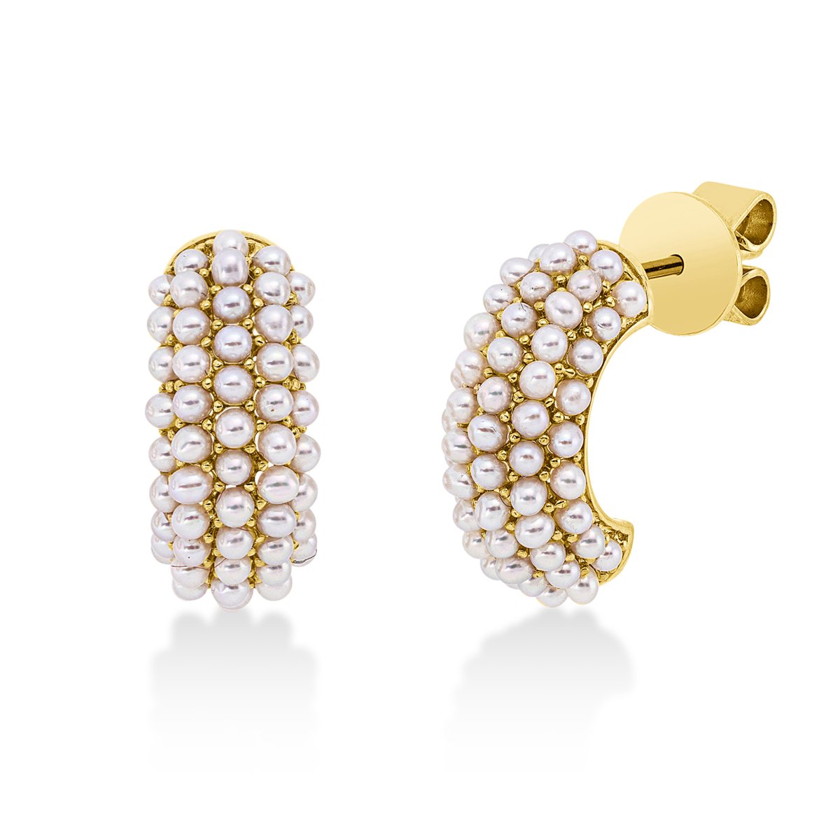 pearl studs - 2U513