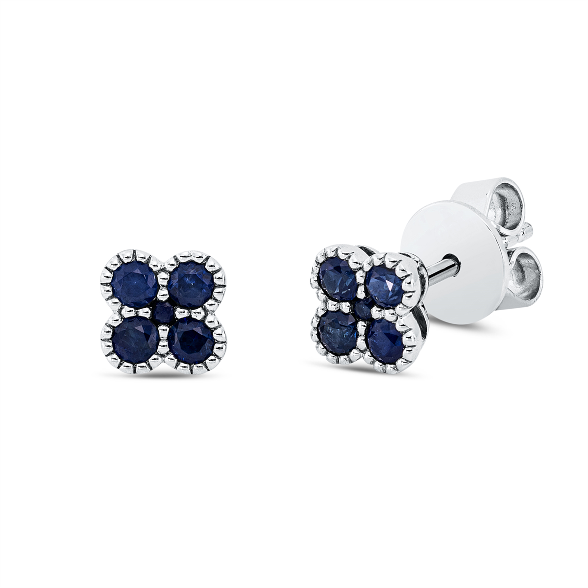 colored stone classic studs - 2U536