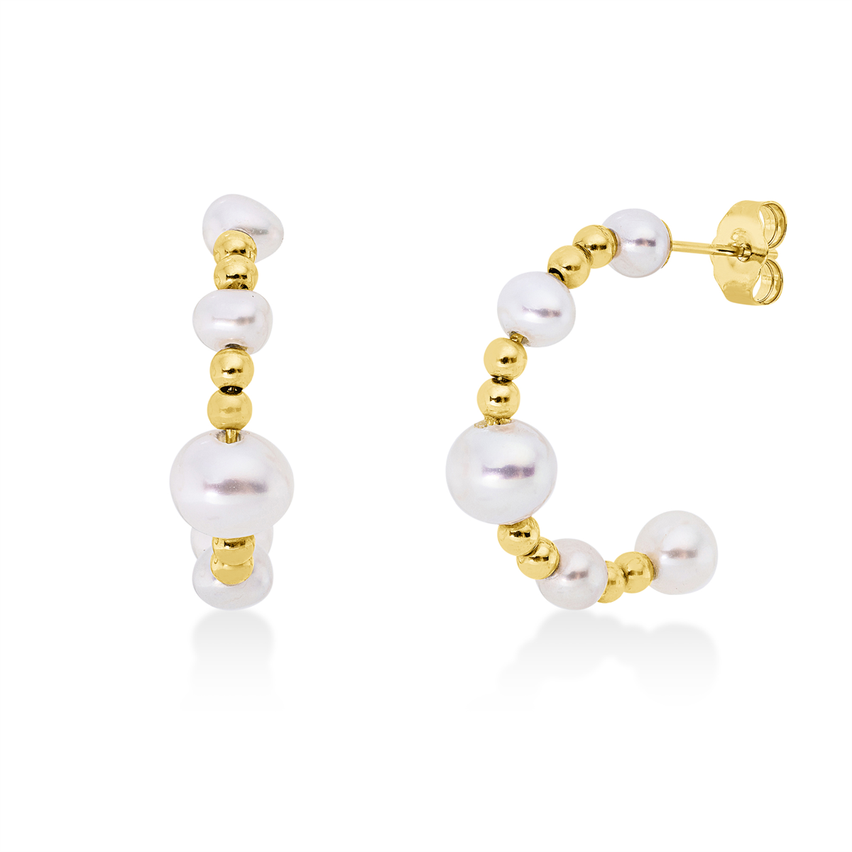 pearl studs - 2U838
