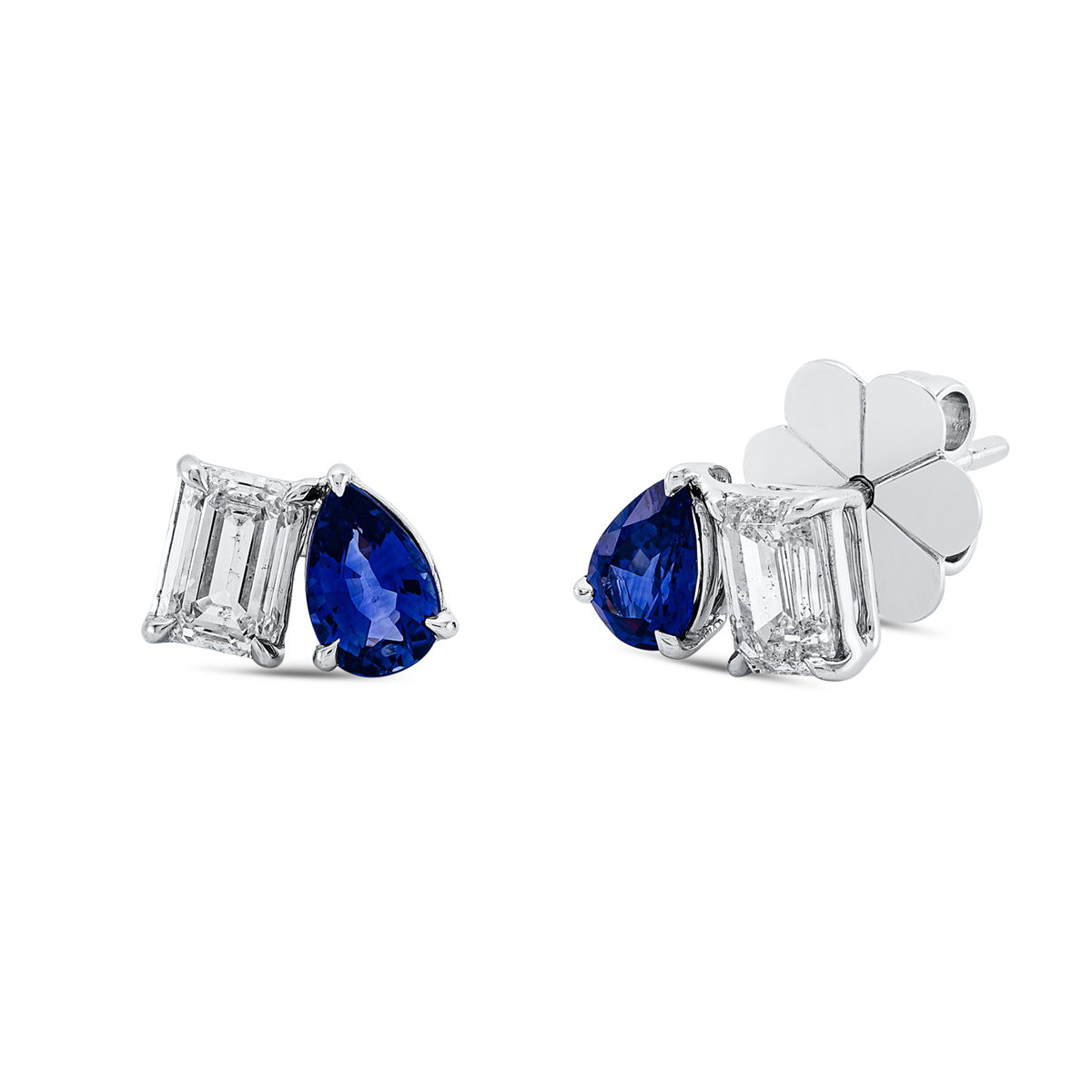 colored stone classic studs - 2V073