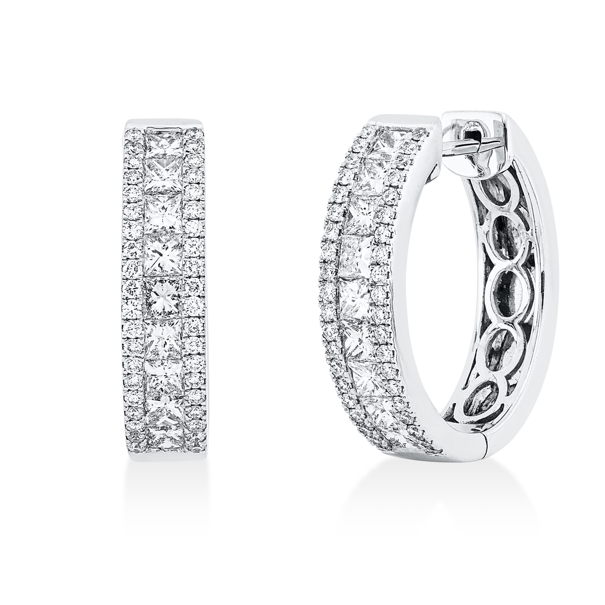 baguette hoops & huggies - 2V232